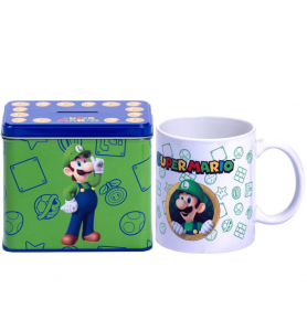 salvadanaio + tazza Luigi...
